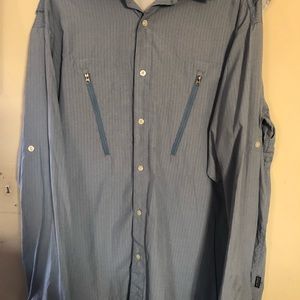 Men’s XL Patagonia button up zipper pockets